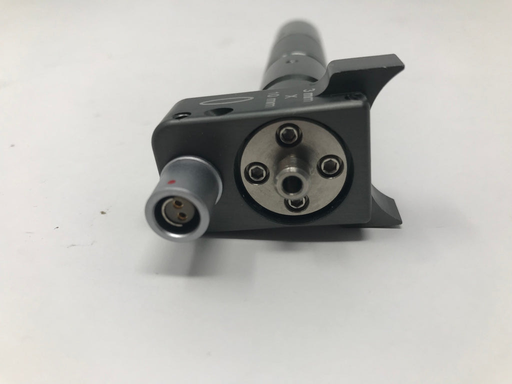 Candela Vbeam PDL Pulsed Dye 3x10 Oval Laser Optic Handpiece Lens Slider Green
