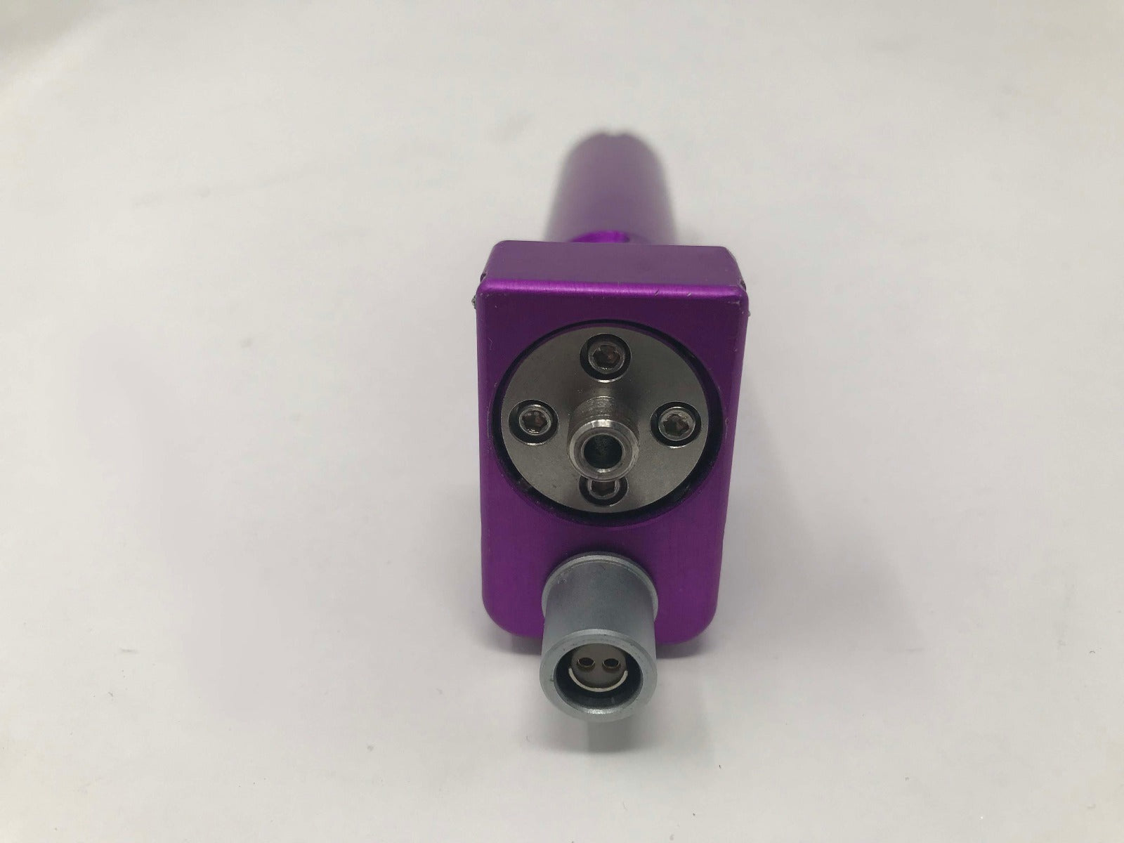 Candela Vbeam PDL Pulsed Dye Laser 10mm Purple Handpiece Optic Lens Slider