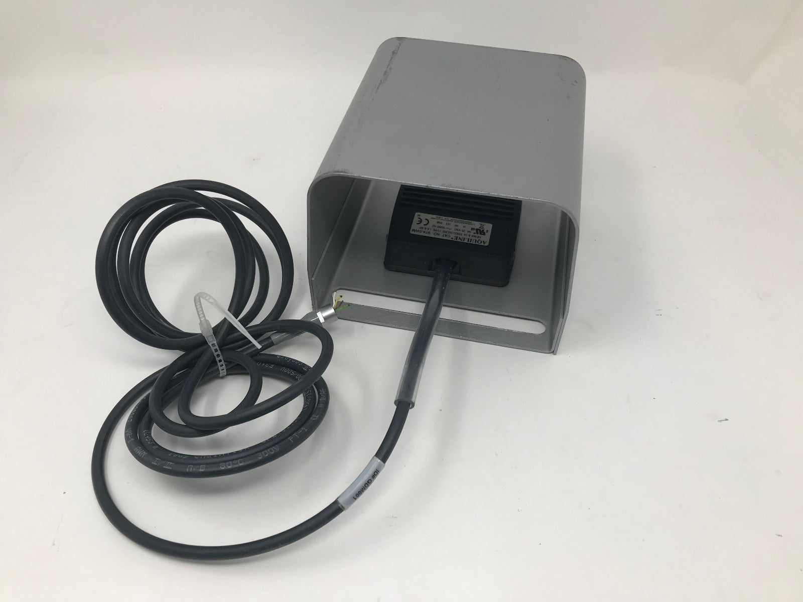Hands-Free Foot Pedal Electric Foot Switch & Guard AS IS Unterminated Cable Wire