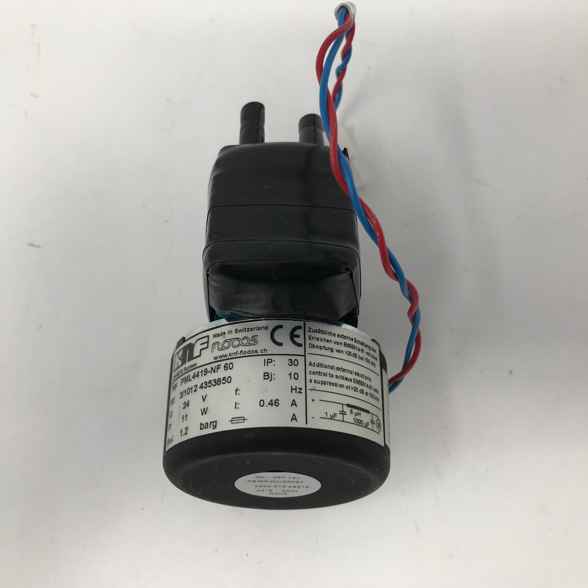 Palomar Starlux 300 Small H/P Handpiece Cooling Water Pump Assembly PML4419-NF