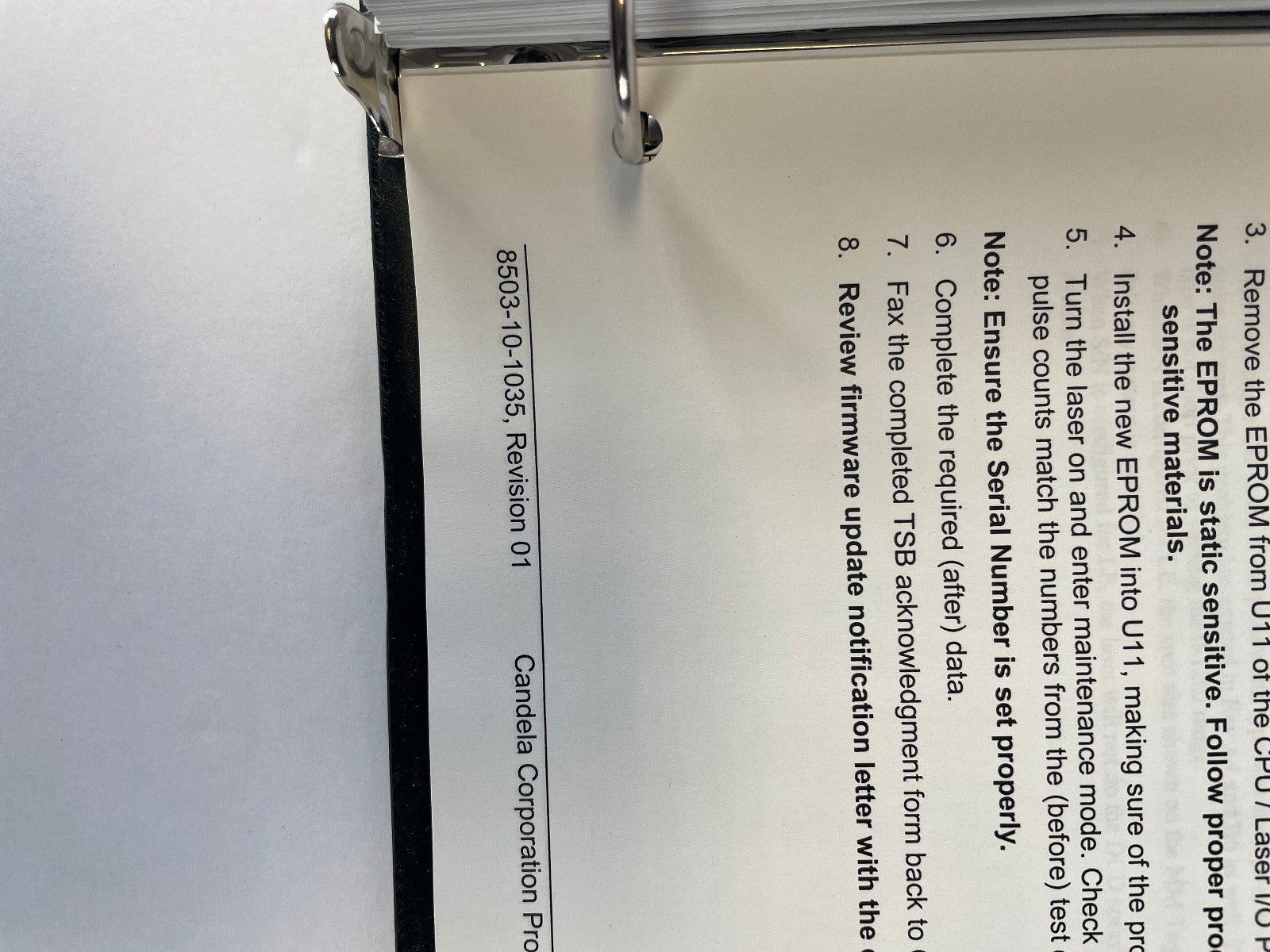 CANDELA GentleYAG Operator’s Manual 8501-00-1766 Revision 09 EXP 2004