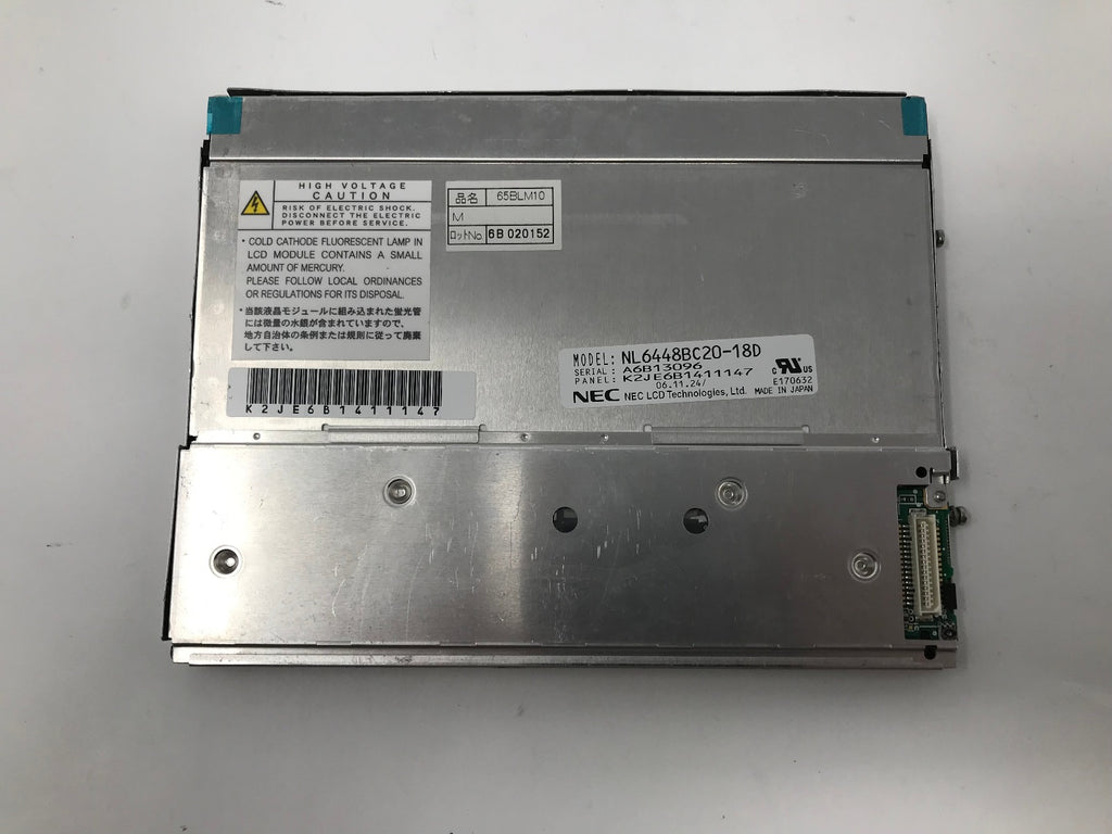 Palomar Starlux 500 Control LCD Display Panel Module 0220-0003 NL6448BC20-18D