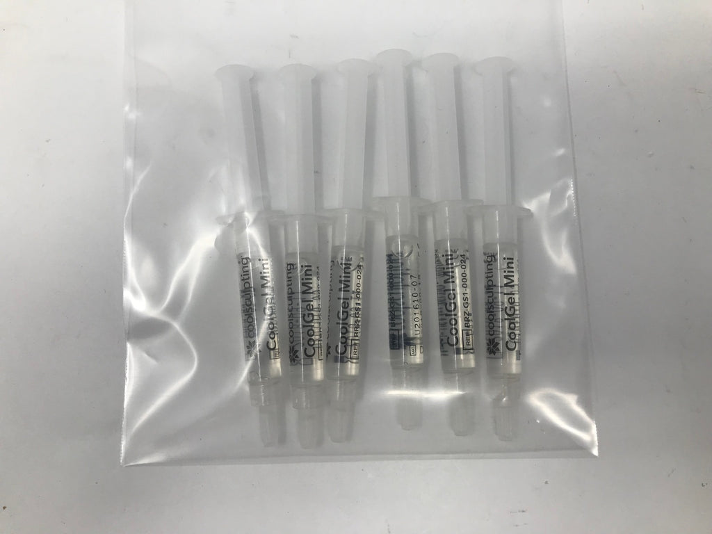 Zeltiq CoolSculpting CoolMini CoolGel Mini Contact Gel Tubes BRZ-GS1-000 6 Pack