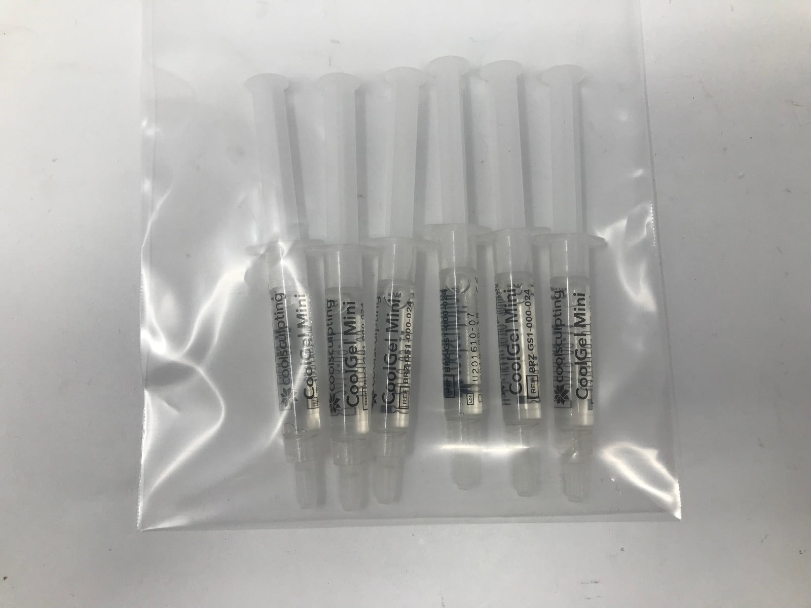 Zeltiq CoolSculpting CoolMini CoolGel Mini Contact Gel Tubes BRZ-GS1-000 6 Pack