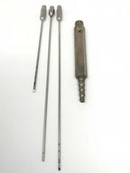 Cynosure SmartLipo Laser Cannula Needle Holder Handpiece Dual Luer w/ Cannulas