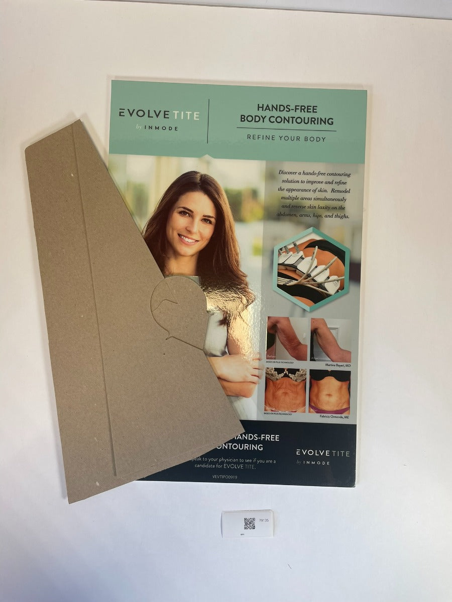 Evolvetite by Inmode Hands - Free Body Contouring Refine Your Body Brochure Display