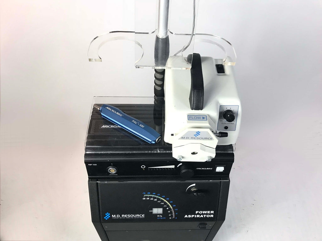 Microaire PAL 1020 Power Assisted Suction Aspirator PAL 650 HP Full Work Station