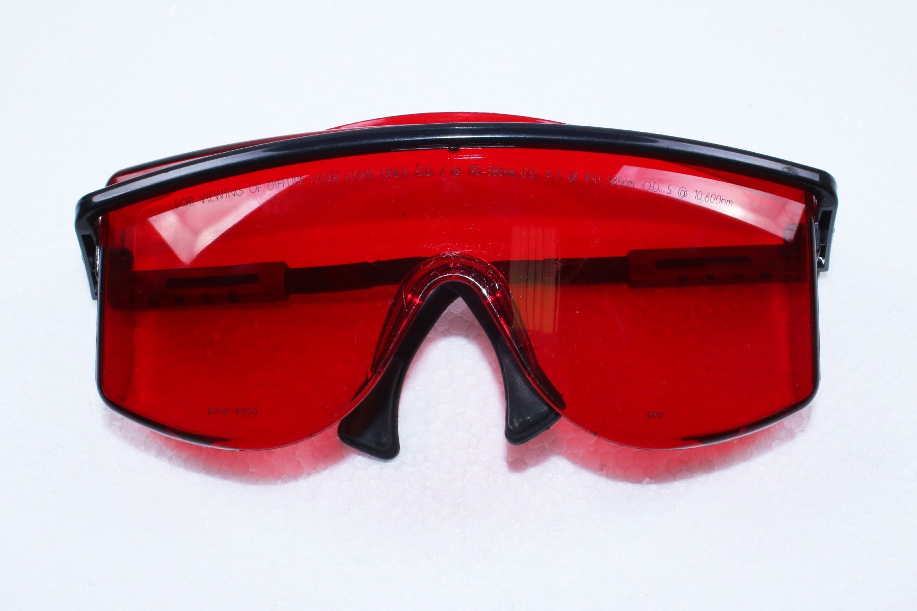 Uvex PDL Pulsed Dye Laser Operator Eyewear 450 - 585 nm Safety Glasses 312-9050