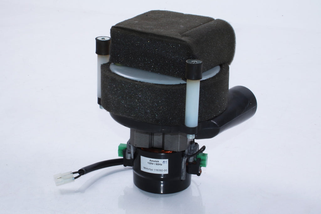 Zimmer Cryo 5 Chiller Blower Vacuum Motor Ametek Lamb w/ Intake Valve 116392-005