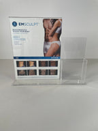 BTL EMSCULPT BOOK A CONSULTATION Brochure Acrylic stand