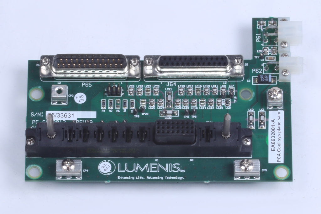 Lumenis Lume One Laser Water Cooling System Backplane Assembly EA6632001-A