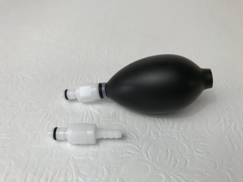 Alma Laser/IPL Handpiece Water Drain Hand Pump Kit 1/4" Male CPC Quick Connect