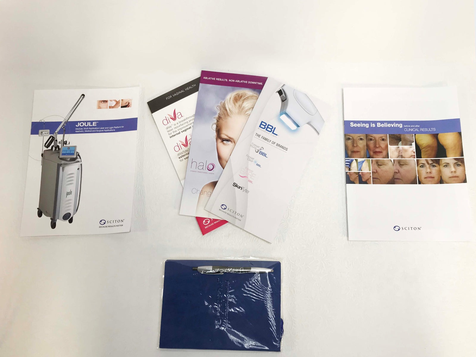 Sciton Joule Laser BBL Family DiVa Halo Physi/Practitioner Marketing + Journal