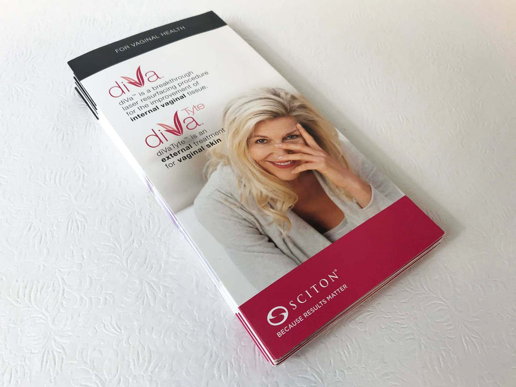 Sciton DiVa/DiVa Tyte Laser Vaginal Rejuvenation Expansion Module Brochure QTY 9