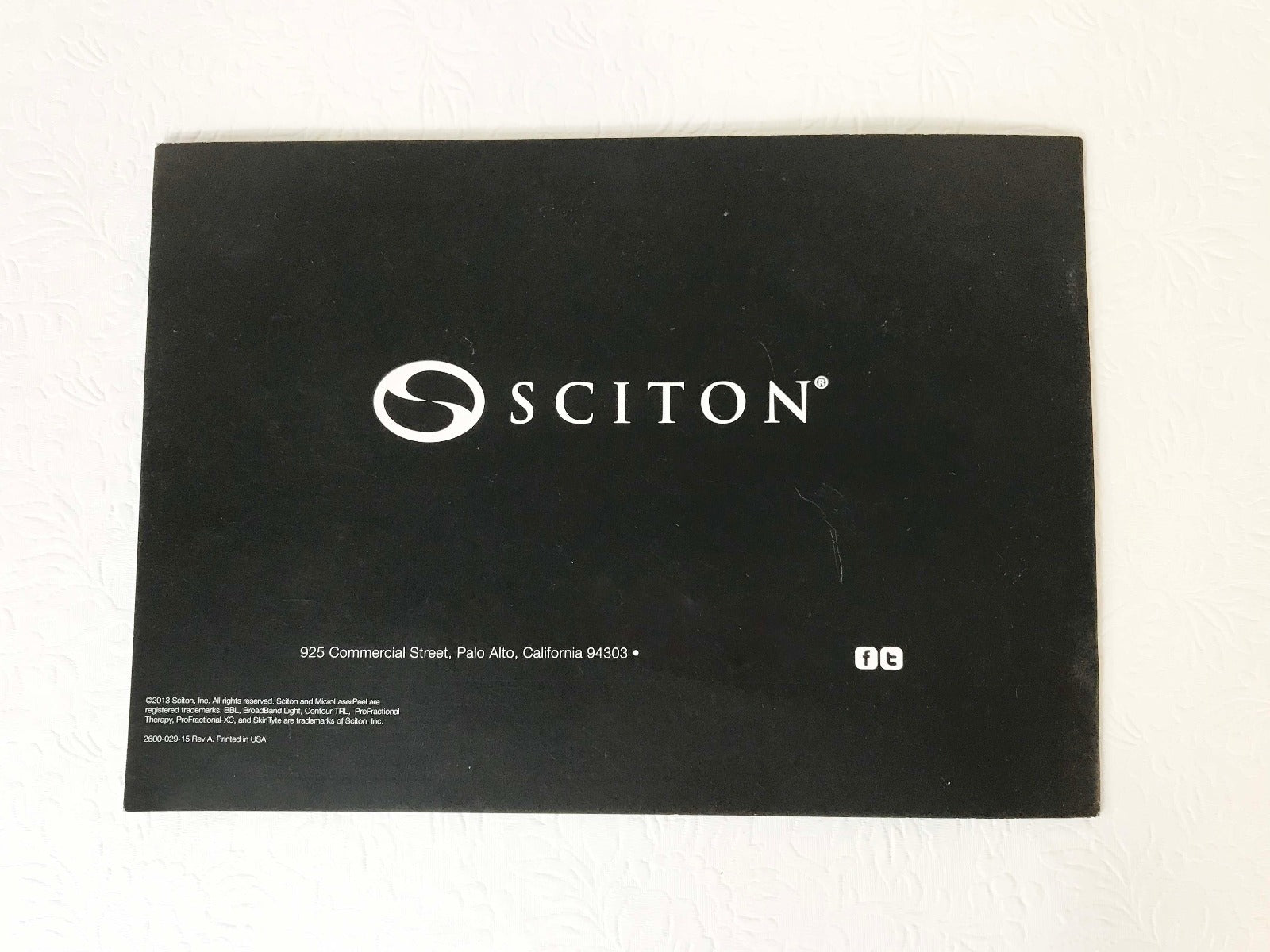 Sciton Joule Contour TRL Laser Versatility/Profitability Device Brochures QTY 7