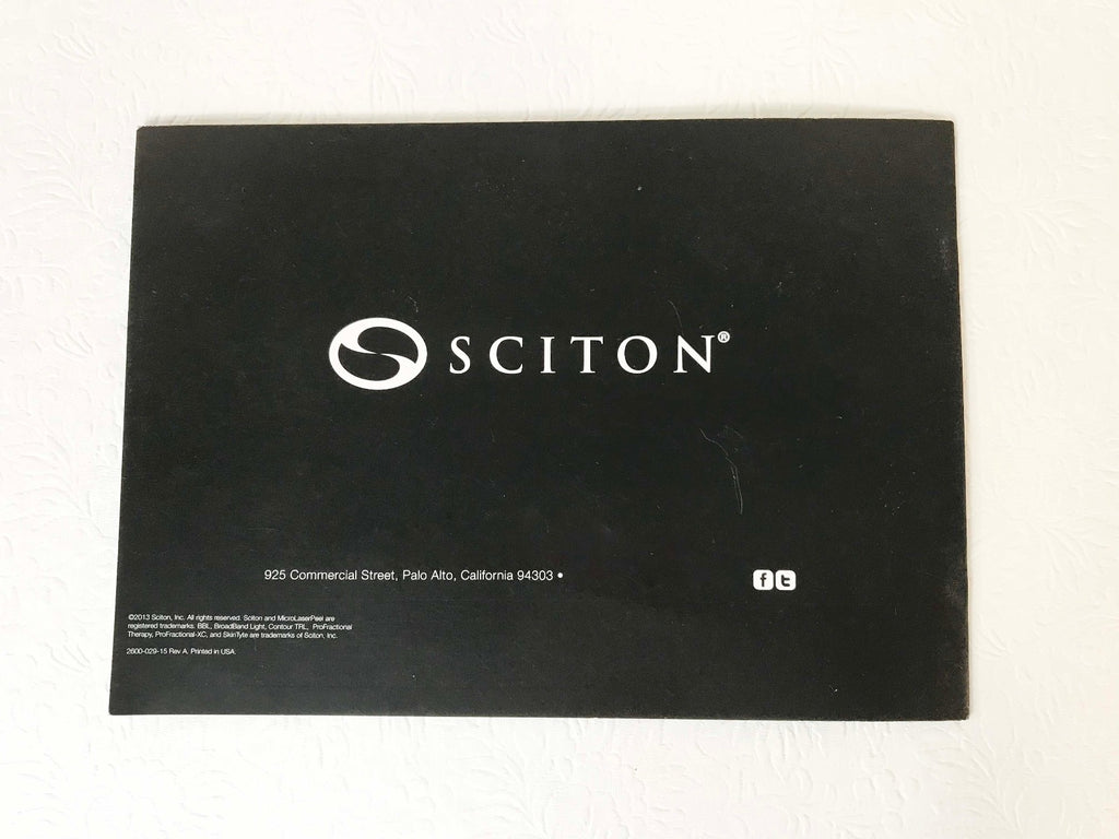 Sciton Joule Contour TRL Laser Versatility/Profitability Device Brochures QTY 13
