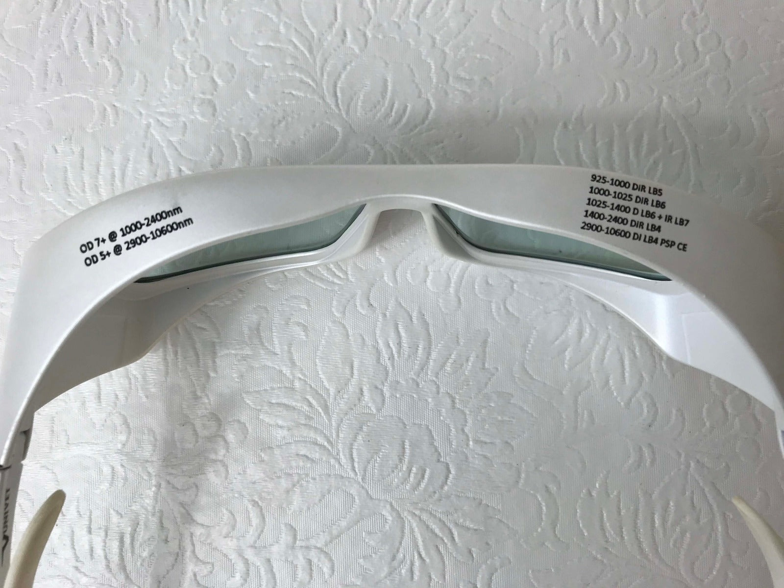 Sciton Joule Arm/Fiber Laser Operator Eyewear Safety Glasses 1064 2940 1319 1470