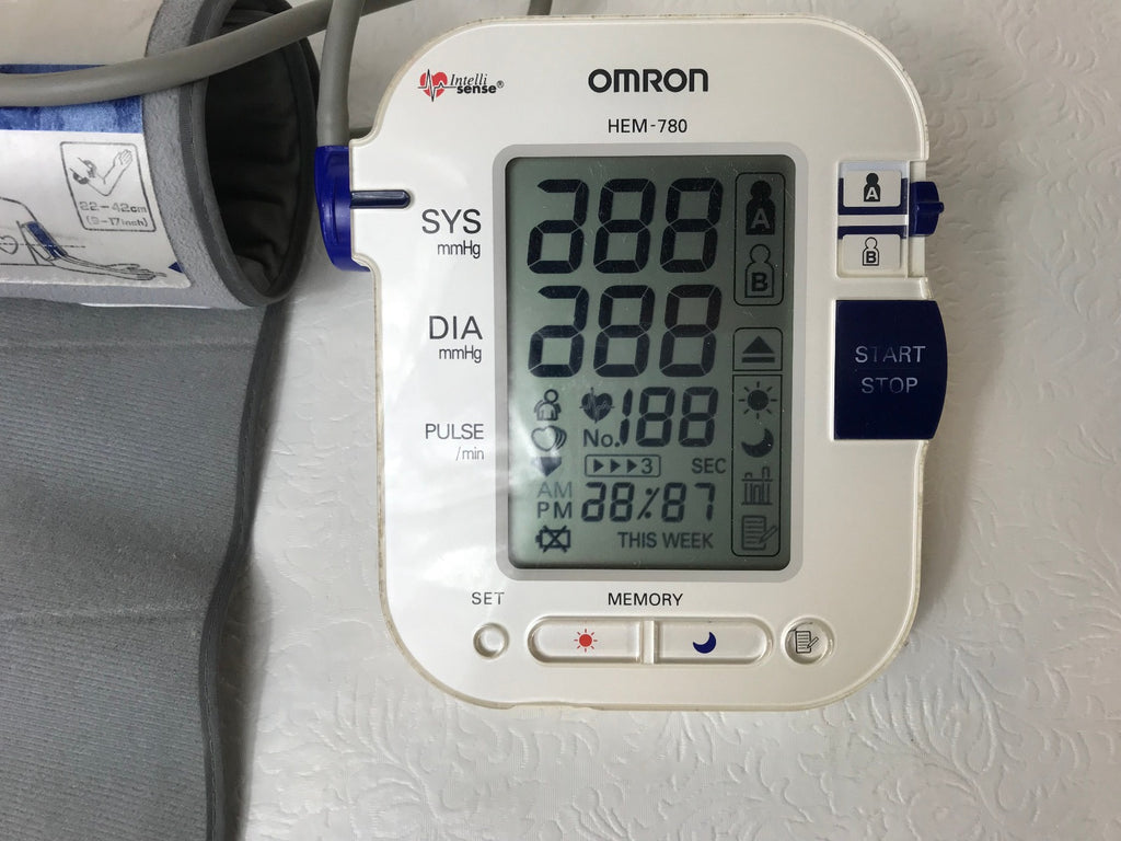 Omron Intellisense Automatic Blood Pressure Monitor Model HEM-780 22-42cm 9-17"