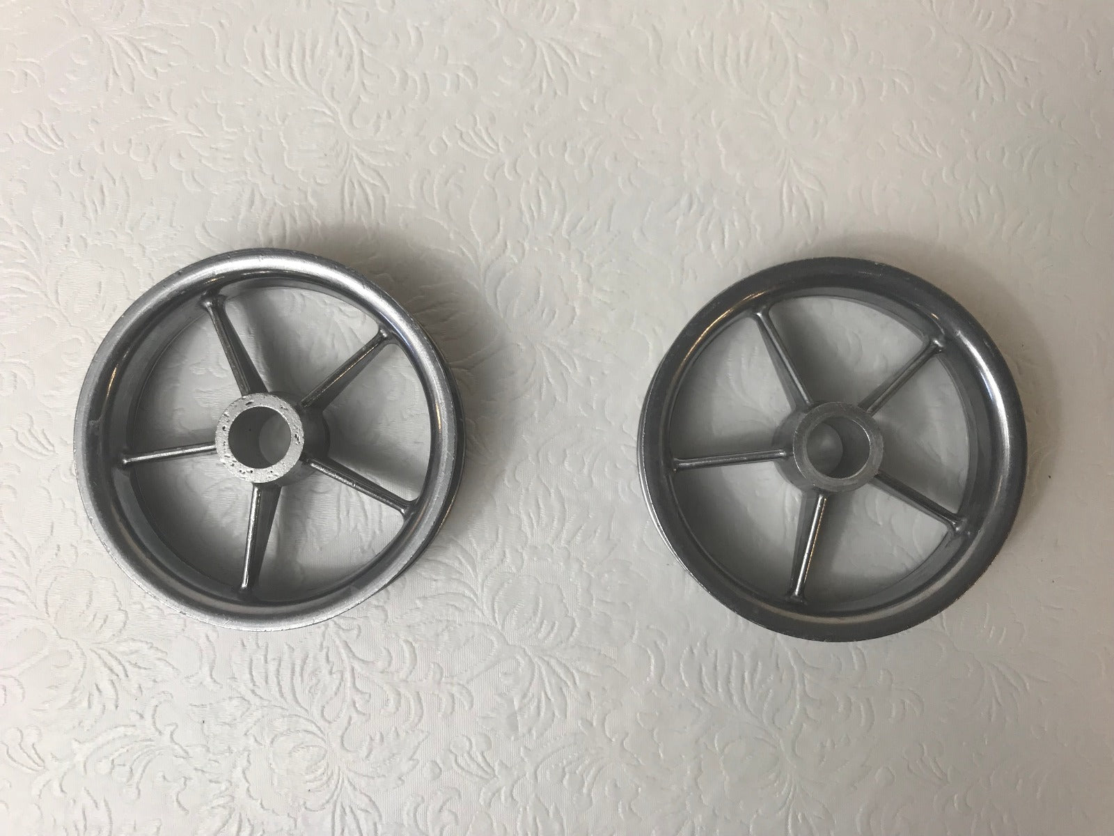 Sharplan CO2 Laser Wheels Rims Spokes No Tread As Is For Parts Set Of 2