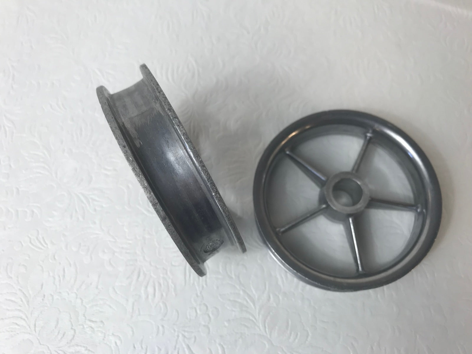 Sharplan CO2 Laser Wheels Rims Spokes No Tread As Is For Parts Set Of 2