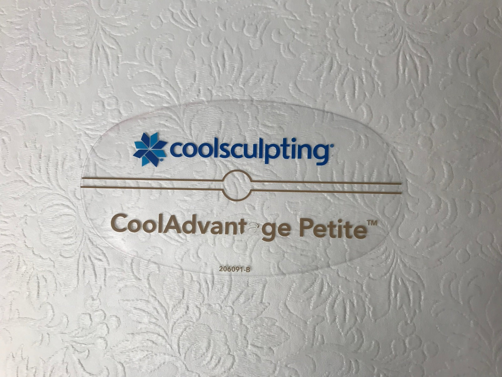 Zeltiq CoolSculpting CoolAdvantage Petite Placement Marking Card Template 206091