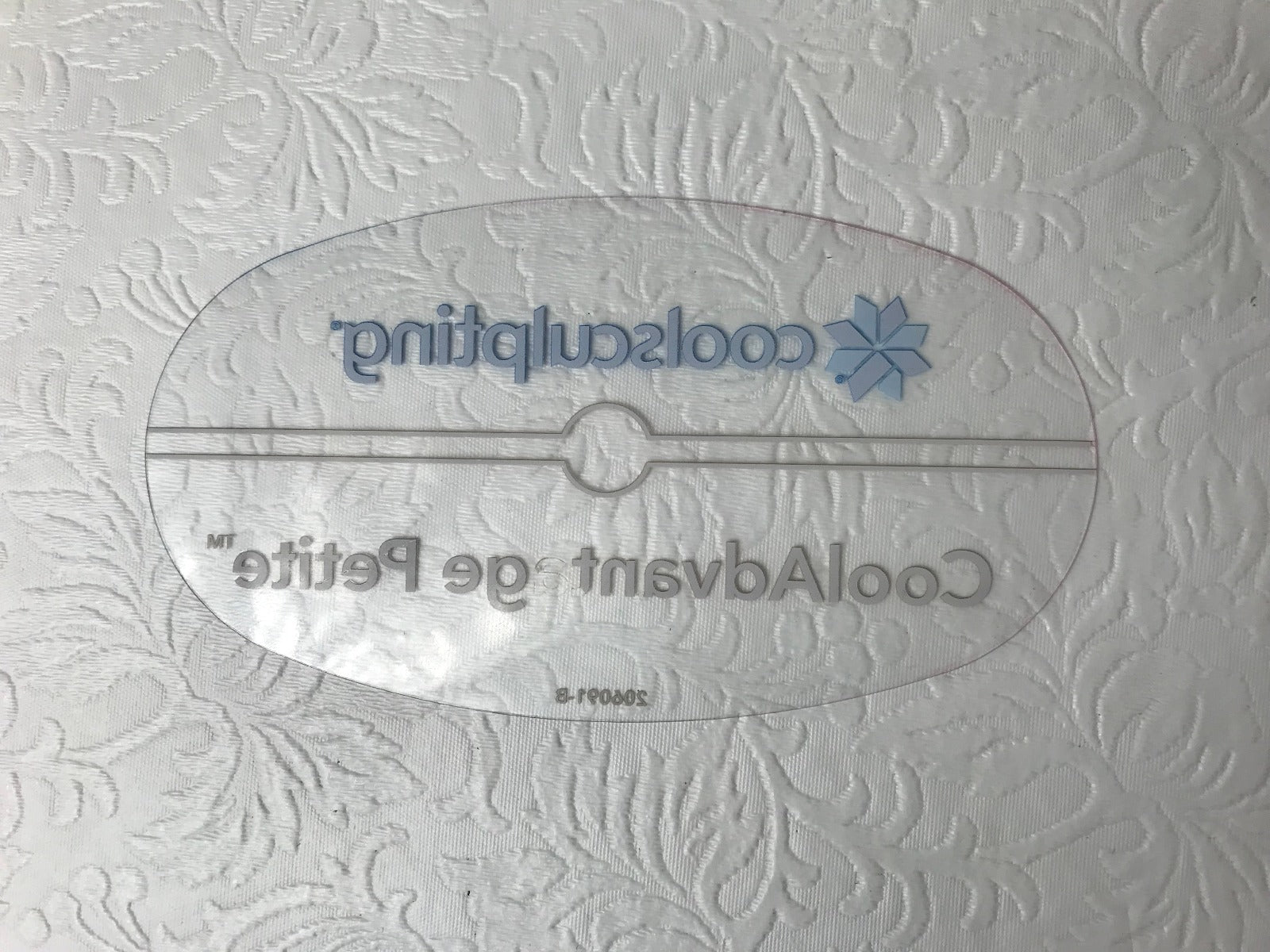 Zeltiq CoolSculpting CoolAdvantage Petite Placement Marking Card Template 206091