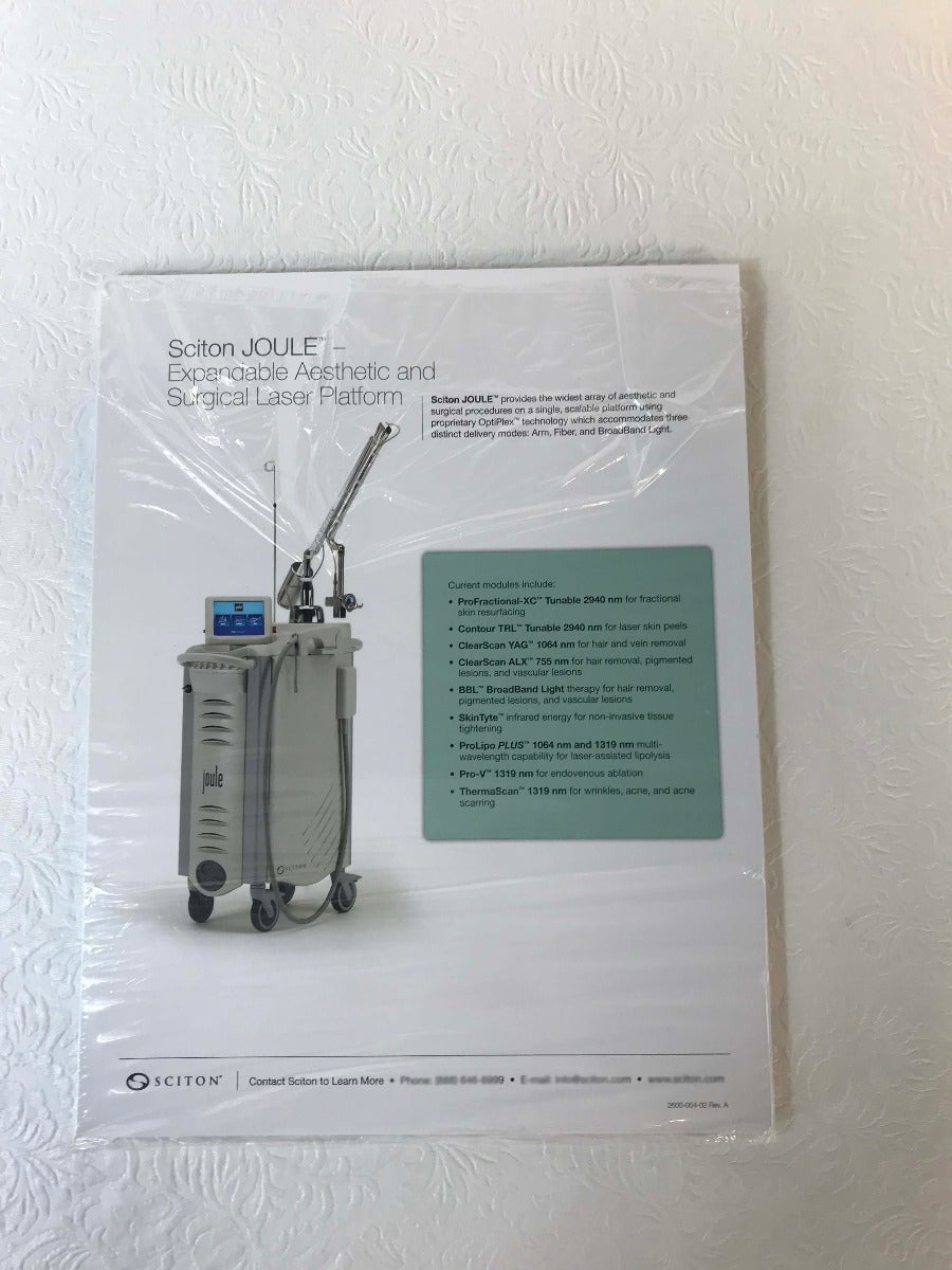 Sciton Joule Laser ProFractional Contour TRL Acne Scars Case Study One Sheet x19