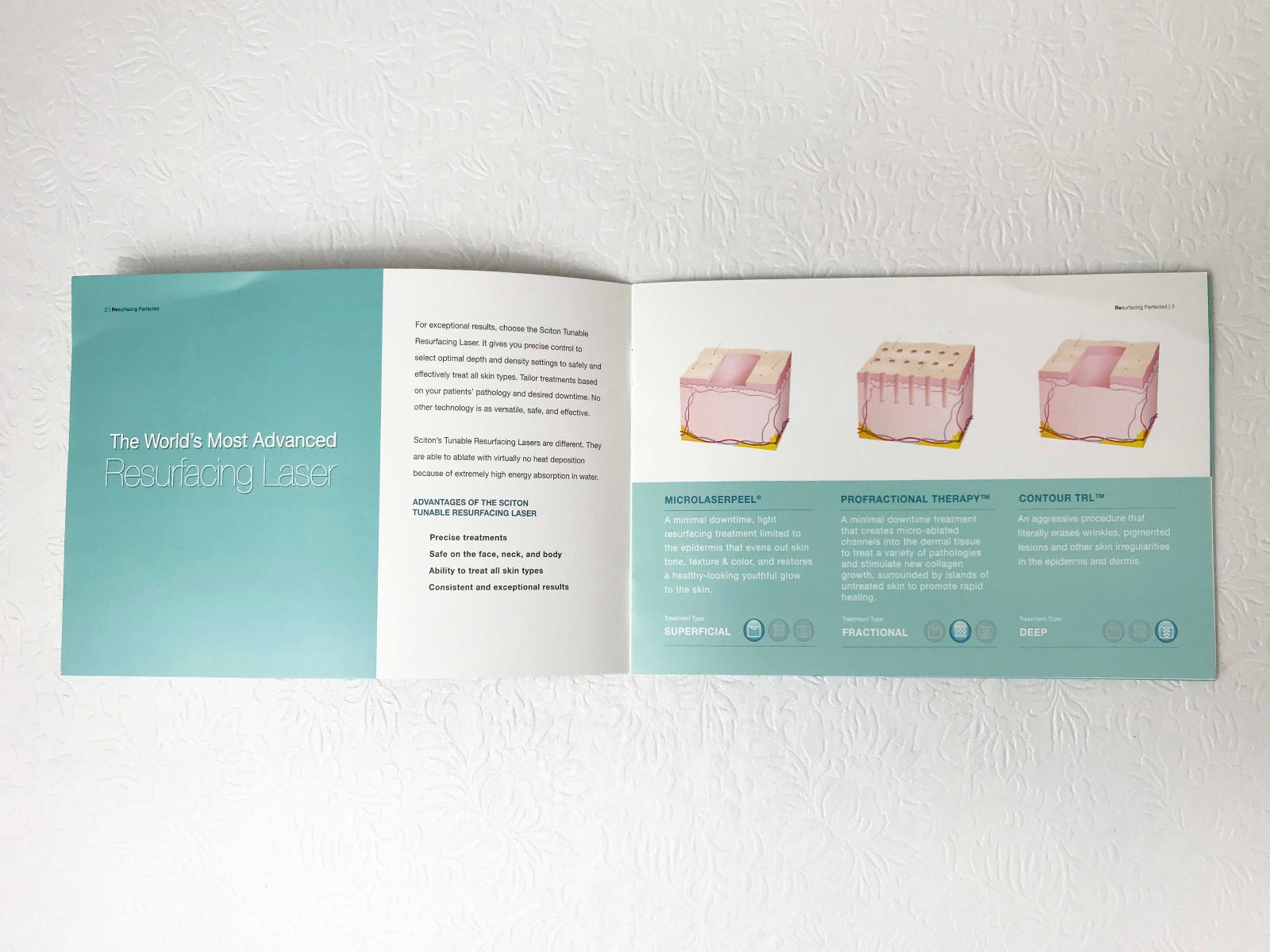 Sciton Joule ProFractional Contour TRL Laser Resurfacing Device Brochures X16