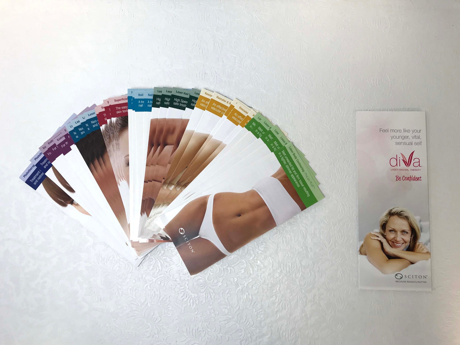Sciton Joule Patient Brochures CleaScan ClearSense ThermaScan Pro-V BBL 38 Pack