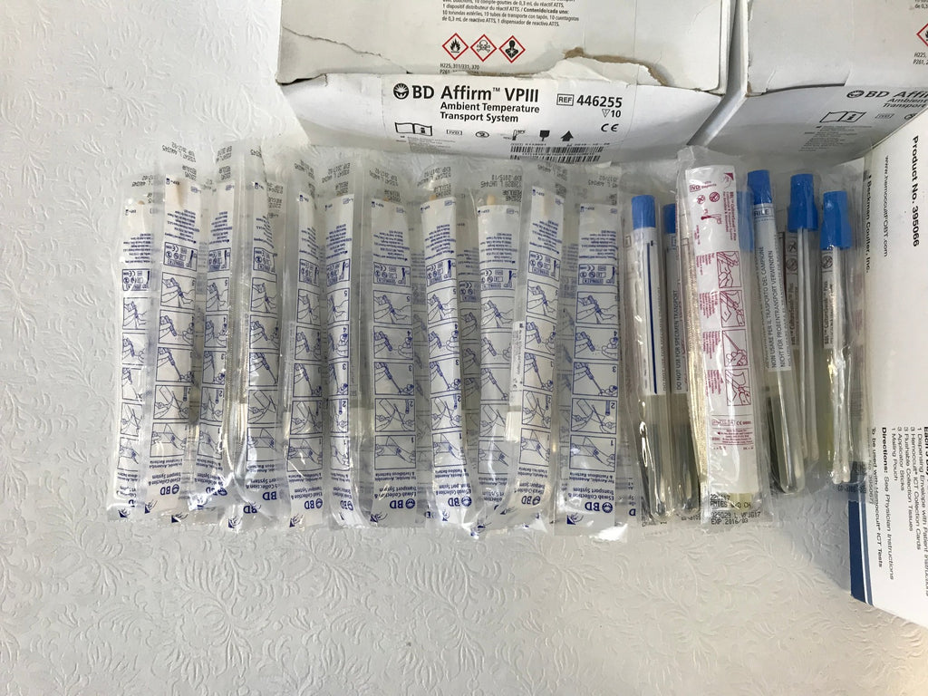Mixed Lot 223 Patient Screening Collection Kits Swabs Transport Systems