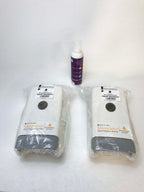 Set of 2 Henry Schein MaxiClens Manual Hand Instant Sanitizer Dispenser 112-5988