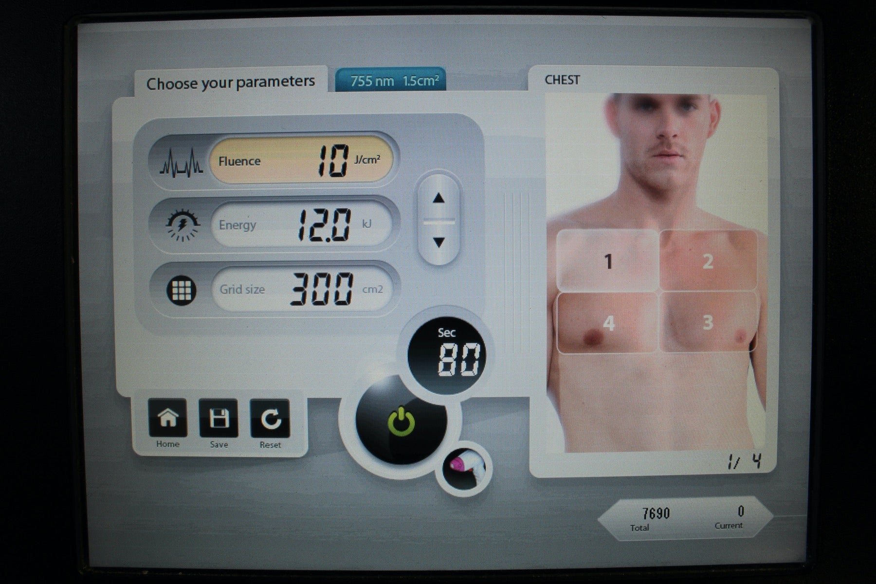 2018 Alma Soprano ICE Platinum Diode Laser ALEX Handpiece 755 nm LOW SHOTS! 7690