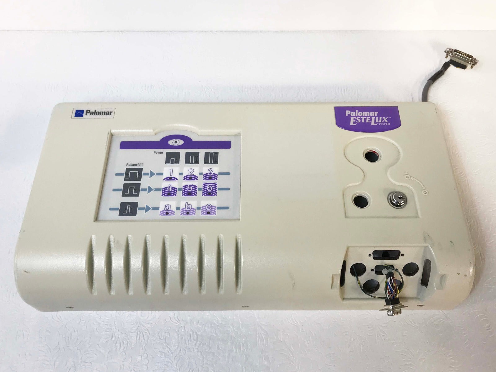 Palomar Estelux IPL Console Front Control Panel Housing Cover Keypad AS IS