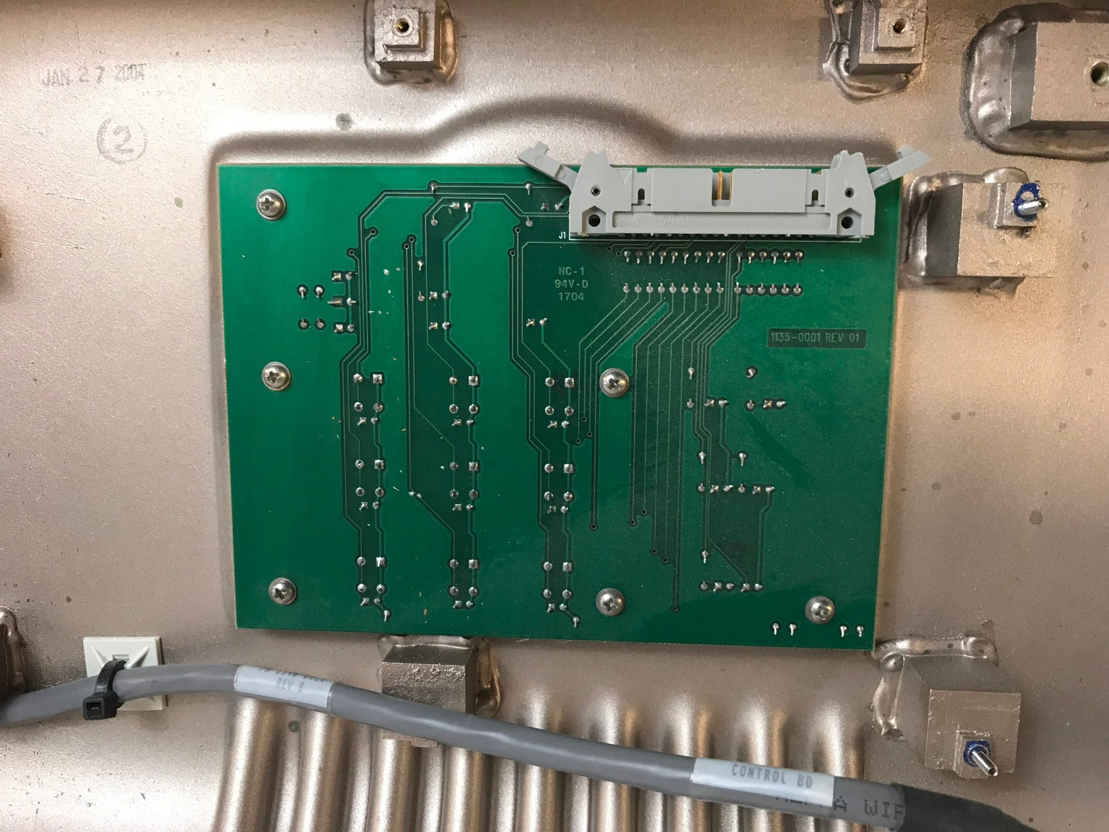 Palomar Estelux IPL Console Front Control Panel Housing Cover Keypad & PCB AS IS
