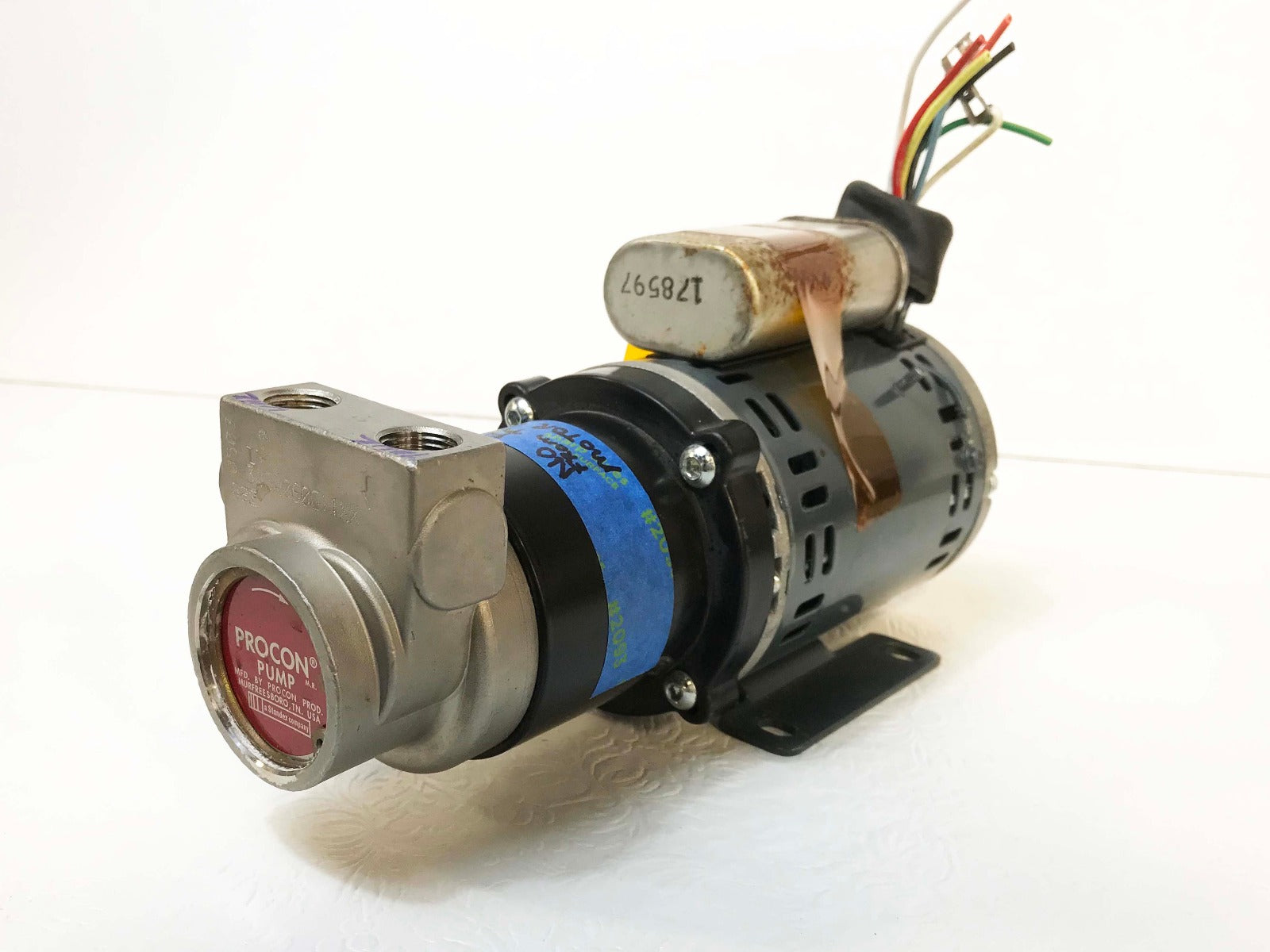 Reliance Electric KP-L330-BOWL 1/6HP 1250/1650RPM Motor w/ Bad Procon Pump