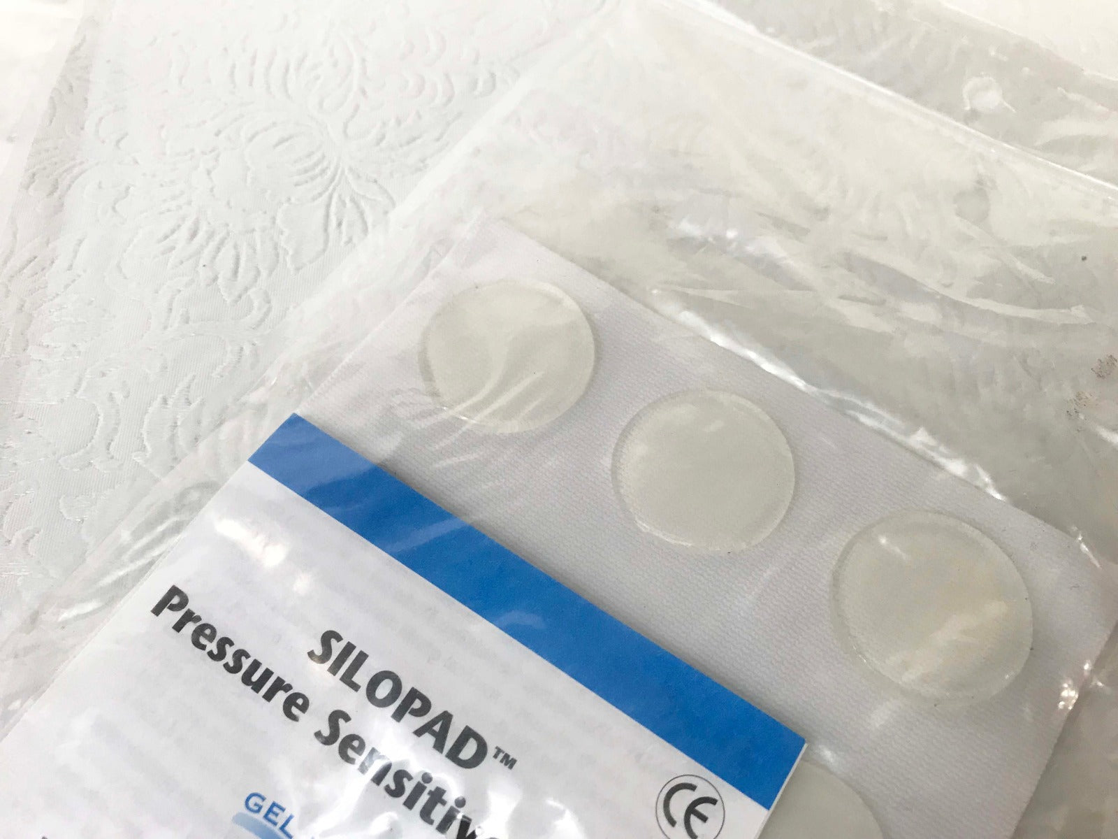 Silipos Silopad Gel Body Discs & Pressure Sensitive Dots Mineral Oil Cushions