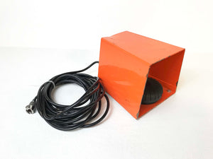 LaserScope Lasers Pneumatic Foot Pedal Switch Footswitch w/ Orange Guard Damaged