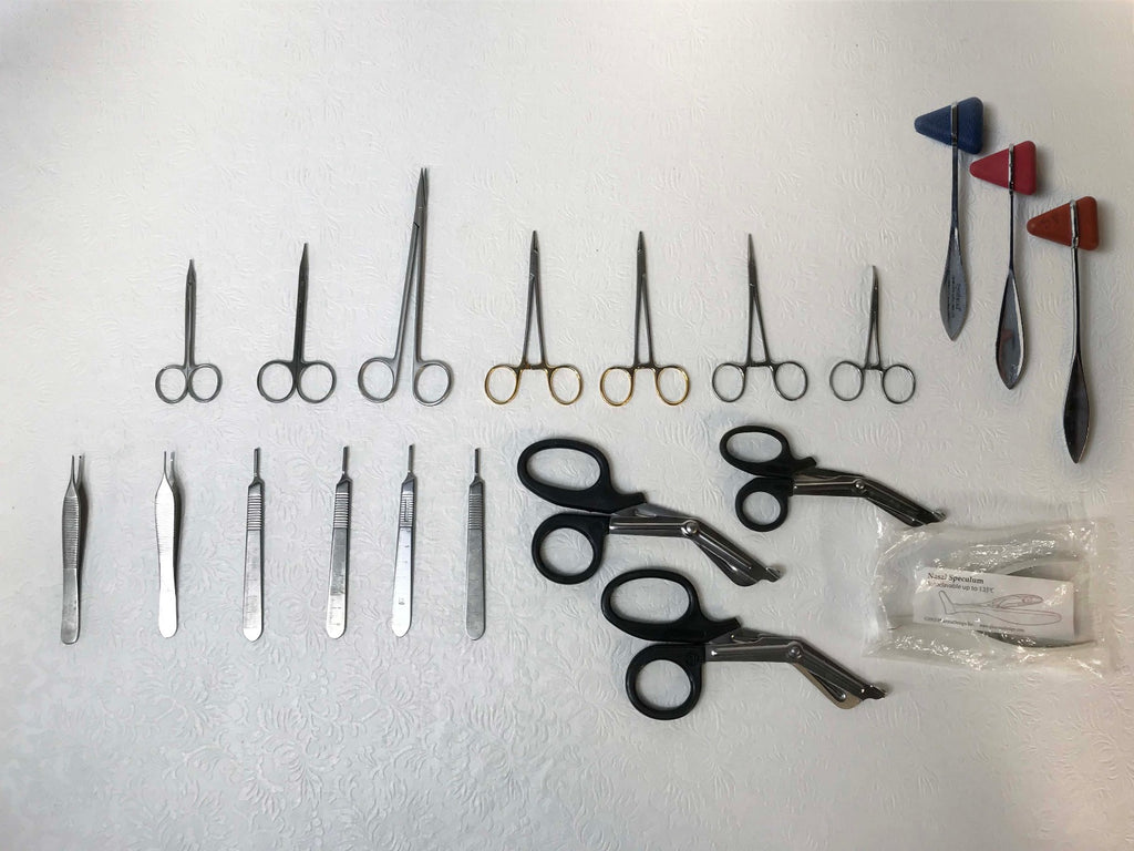 Mixed Lot Stainless Steel Surgical/Medical Instruments Scissors Forceps Handles