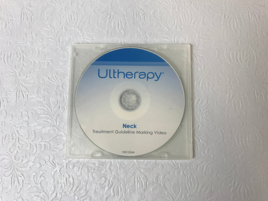 Ulthera Ultherapy Neck Treatment Guideline Marking Video 1001554A Original DVD