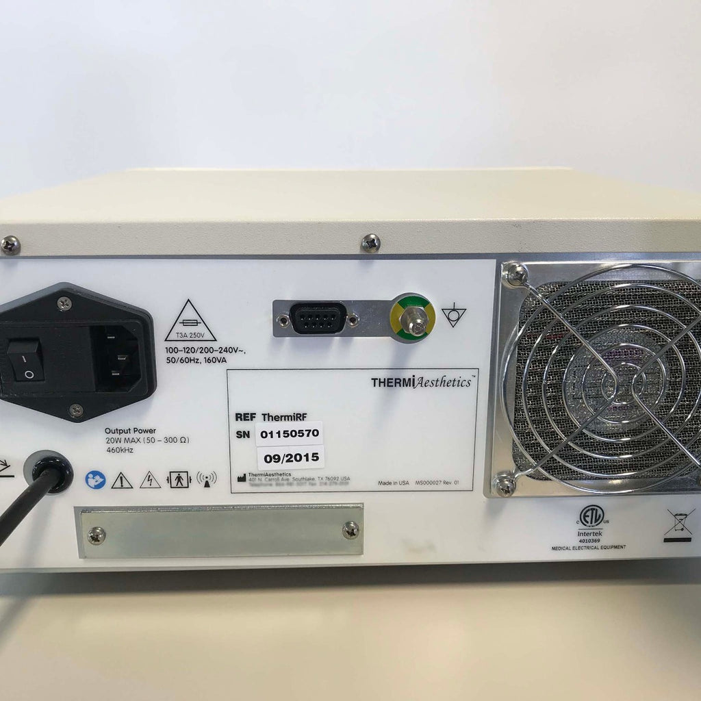 2015 Thermi Aesthetics ThermiRF - Temp Controlled RF Multi-Application Device