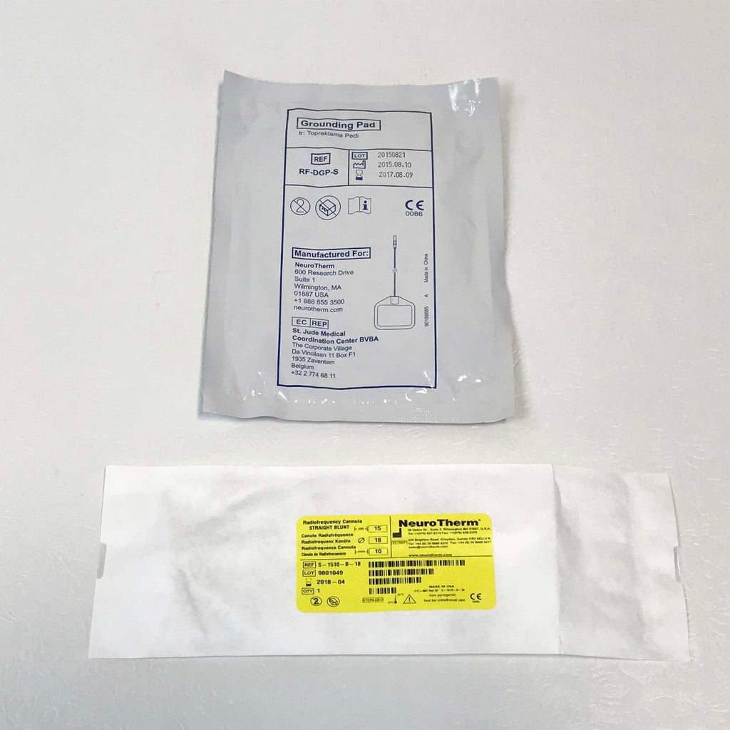 Thermi Aesthetics ThermiRF Disposable Kit RF Pad & Cannula 15cm 18G R-KIT-15-18