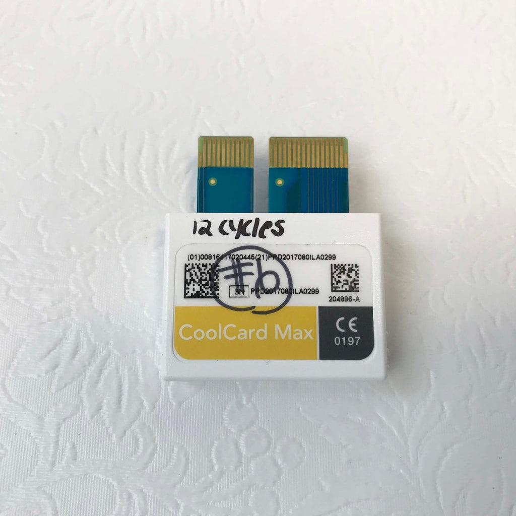 Zeltiq CoolSculpting CoolCard Max CoolMax Applicator Treatment Card - 11 Cycles