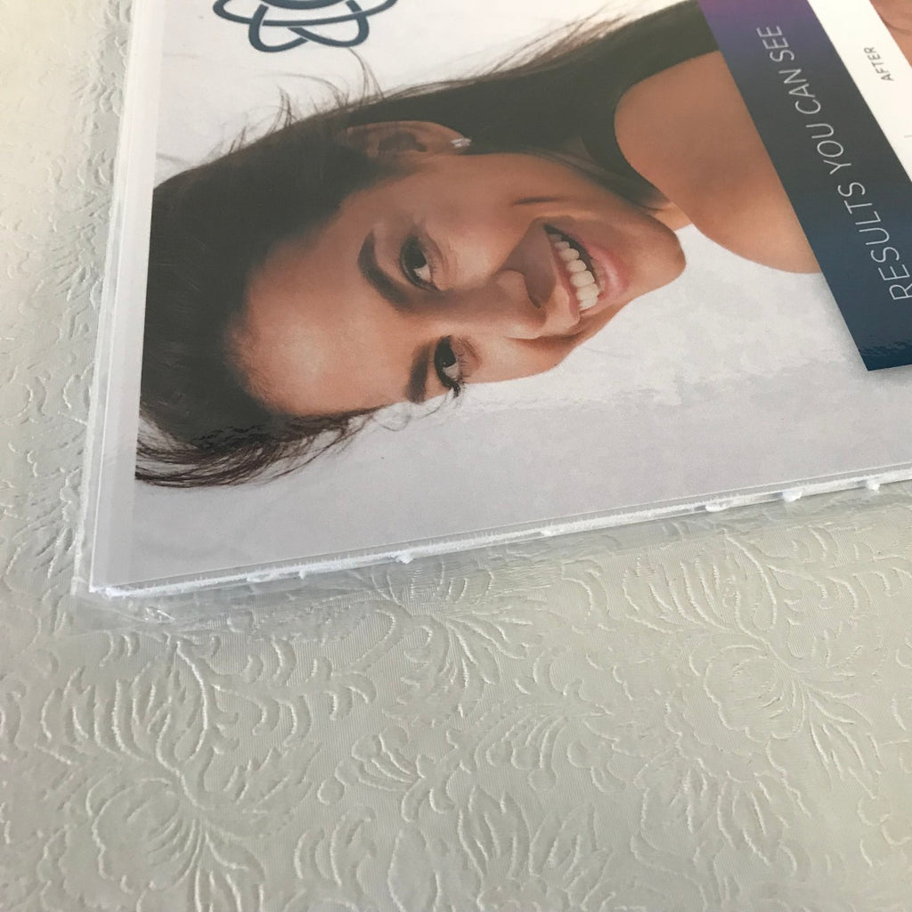 Lutronic Genius RF Microneedle Treatment B&A Laminated Marketing Poster 24x18