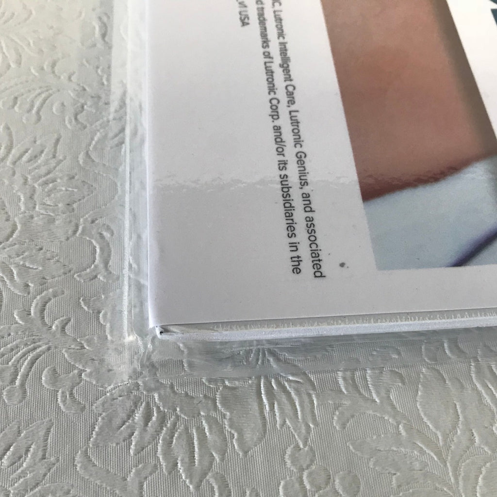 Lutronic Genius RF Microneedle Treatment B&A Laminated Marketing Poster 24x18