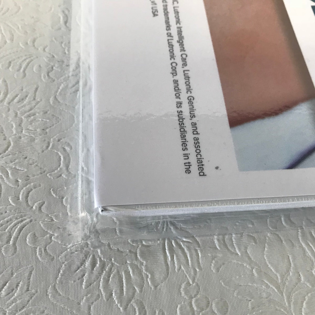Lutronic Genius RF Microneedle Treatment B&A Laminated Marketing Poster 24x18
