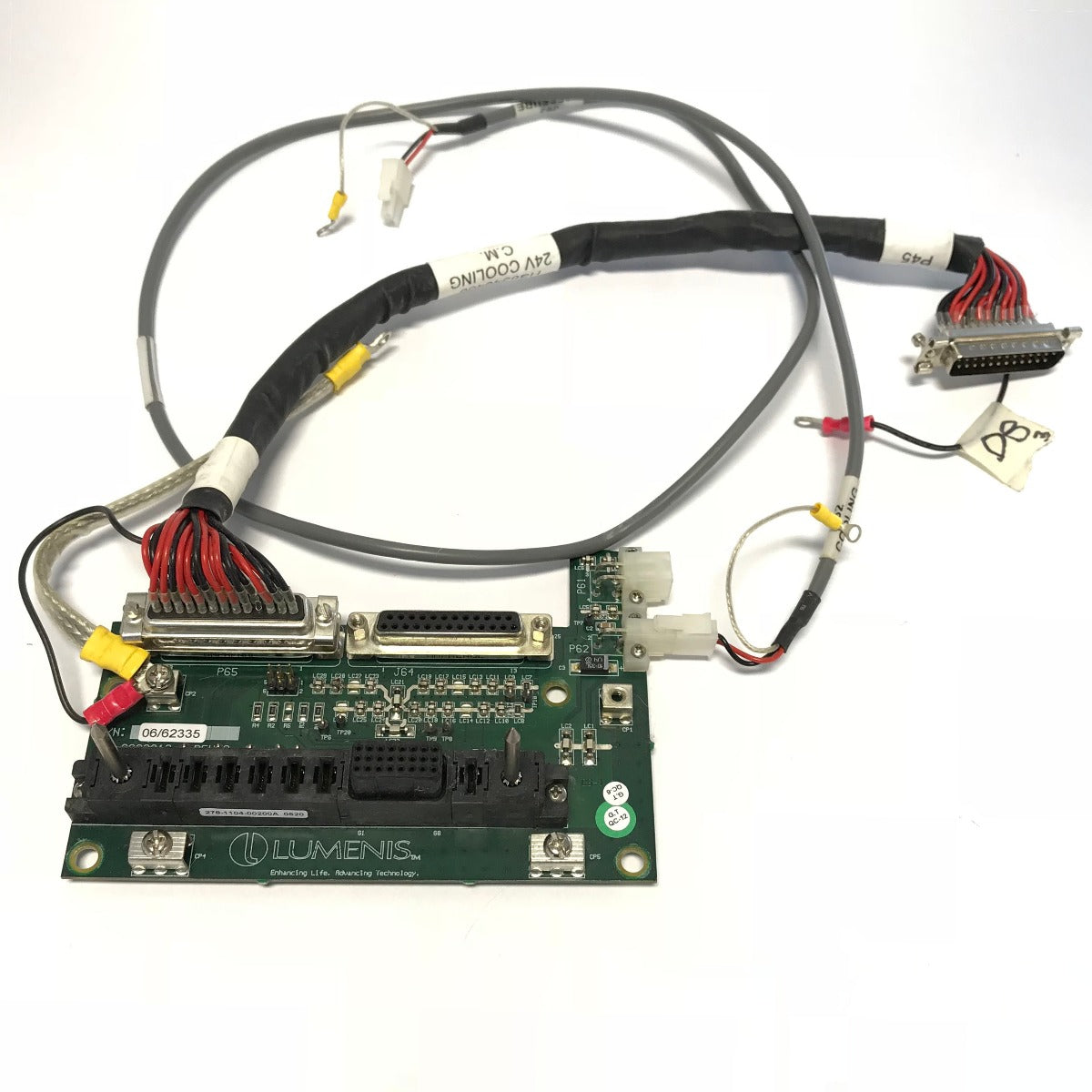 Lumenis Lume One Laser Cooling Back Plane PCB Assembly PC6632012 EA6632001 AS IS
