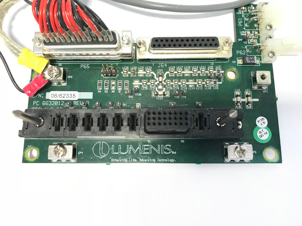 Lumenis Lume One Laser Cooling Back Plane PCB Assembly PC6632012 EA6632001 AS IS