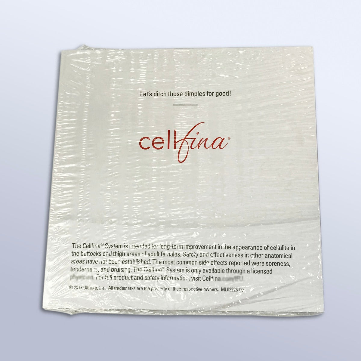 Ulthera Cellfina Patient Retreatment Registration Satisfaction Guarantee Cards