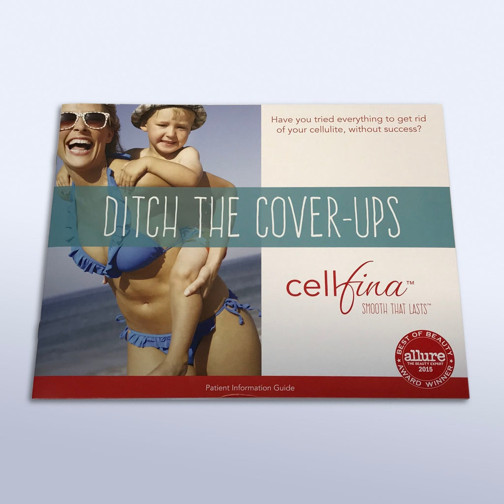 Ulthera Cellfina Patient Information Guide Lobby Waiting Room Marketing Book