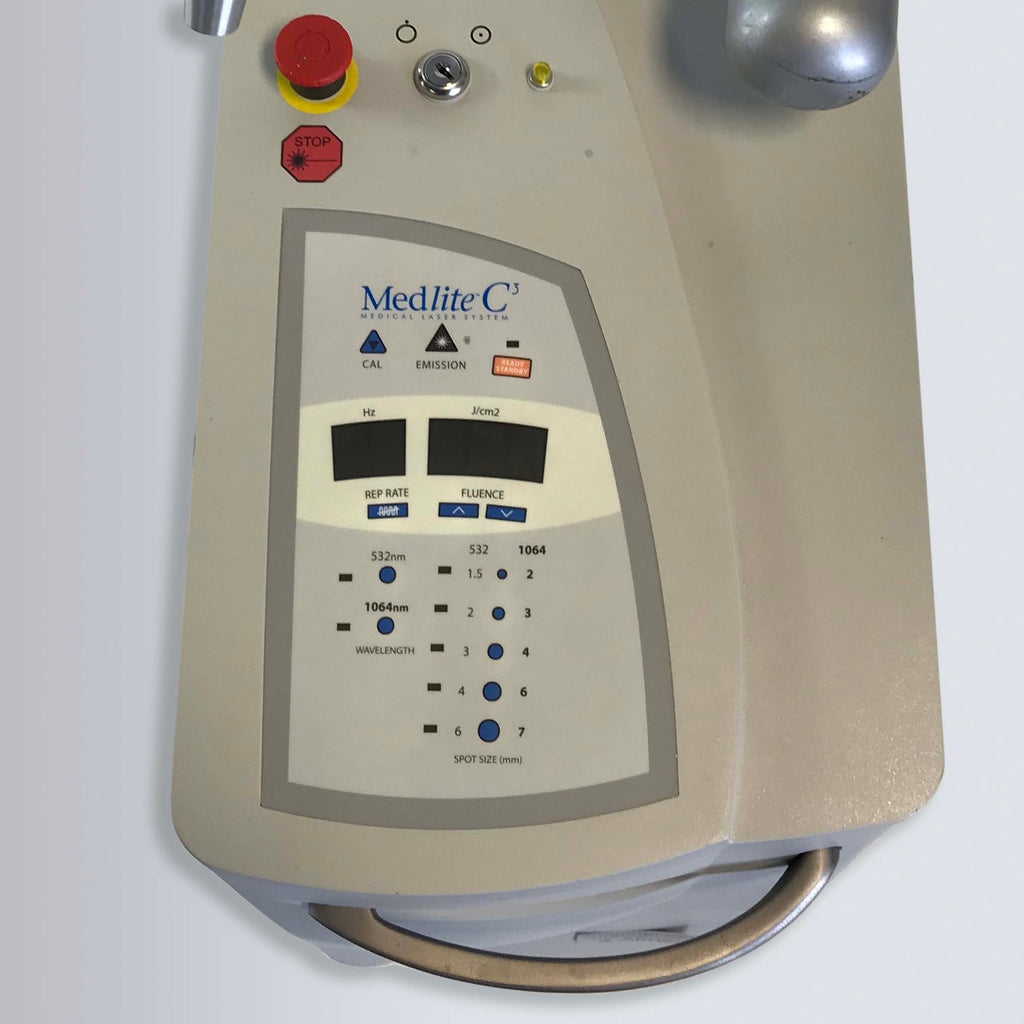 1998 Hoya ConBio Con Bio Medlite Q Switched C3 QS Nd YAG 1064 532 Altus Laser